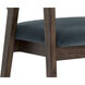 Milton Smoke Acacia / Meg Dusty Teal Dining Armchair